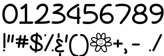 Lazy Spring Day Font OTHER CHARS