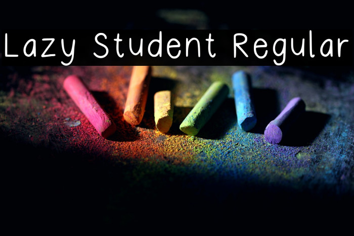 Lazy Student Regular Example 3