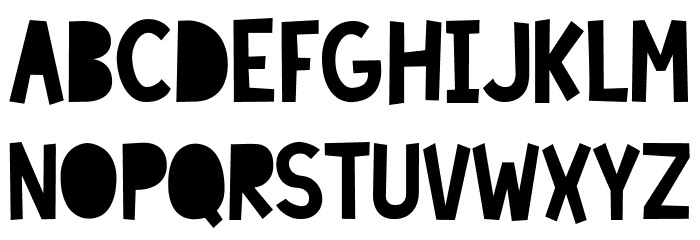 Lazy Sunday Regular Font Litere mari