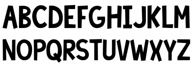 Lazy Sunday Regular 字体 小写
