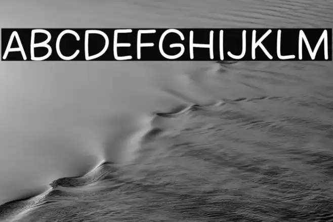 Lazy Sunday Font examples