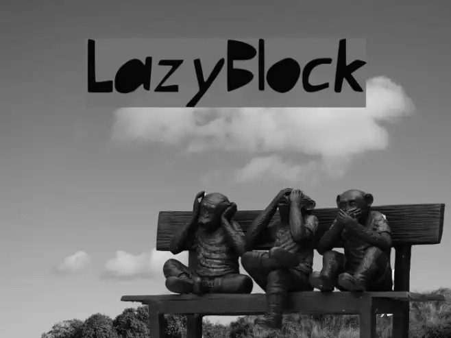 LazyBlock Example 1