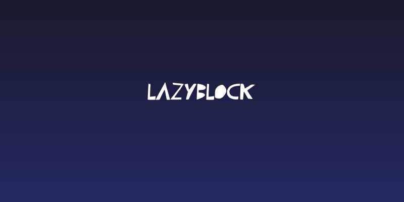 LazyBlock Social Header