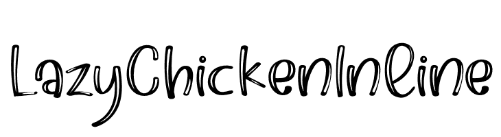 LazyChickenInline  Fuentes Gratis Descargar