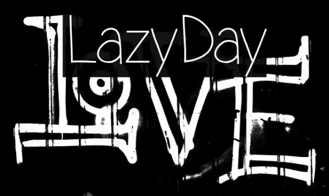 LazyDay Font examples