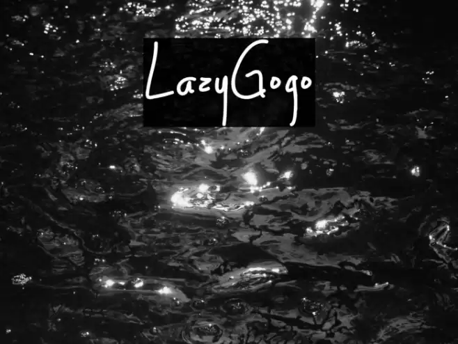 LazyGogo Font examples