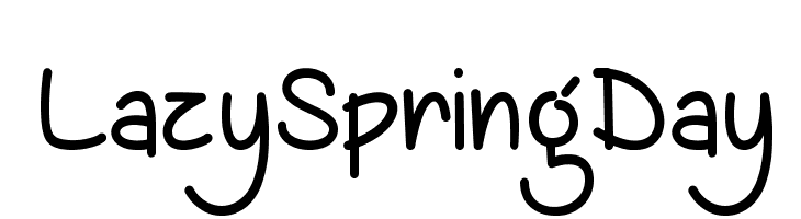 LazySpringDay  免费字体下载