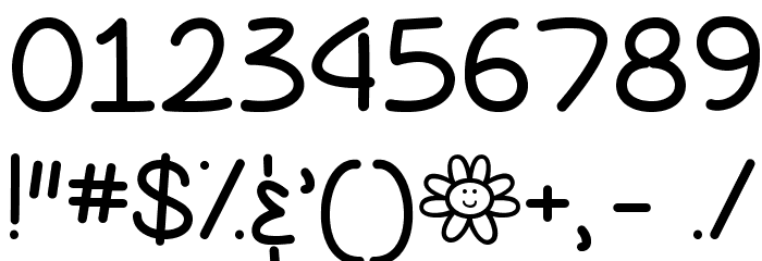 LazySpringDay Font OTHER CHARS