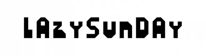 LazySunday  フリーフォントのダウンロード