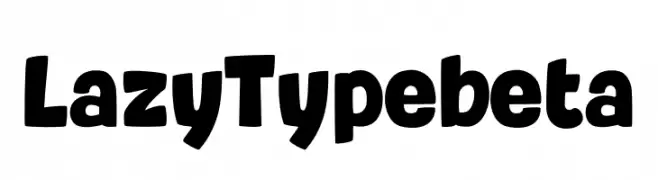 LazyTypebeta  Fuentes Gratis Descargar