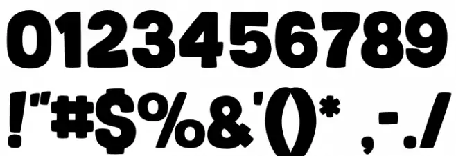 LazyTypebeta Font OTHER CHARS