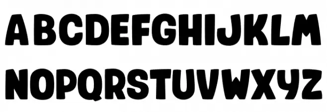 LazyTypebeta Schriftart Groß