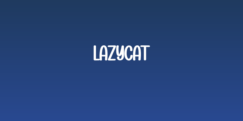 Lazycat Social Header