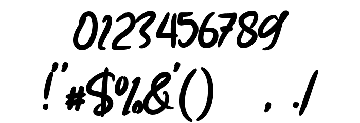 Lazypod Font OTHER CHARS