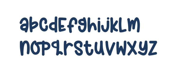 Lazzy Dog Regular Lowercase