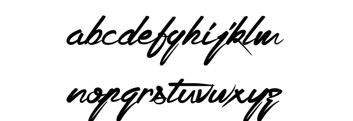la Compagnie des Ombres Font LOWERCASE