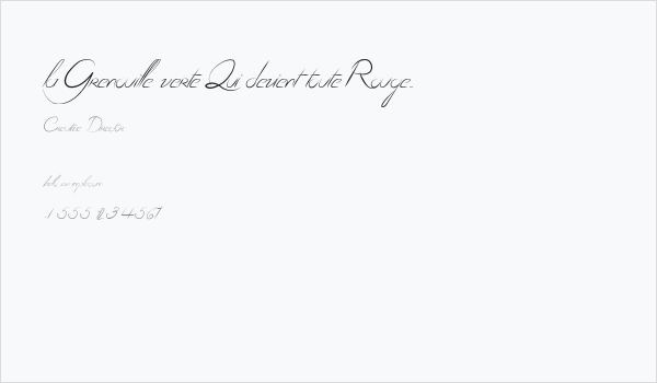 la Grenouille verte Qui devient toute Rouge... Business Card