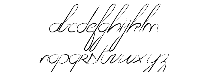 la Grenouille verte Qui devient toute Rouge... Font LOWERCASE