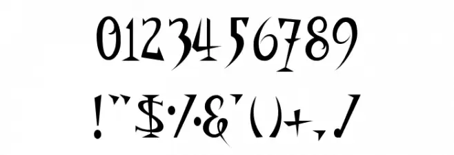 labrish Font OTHER CHARS