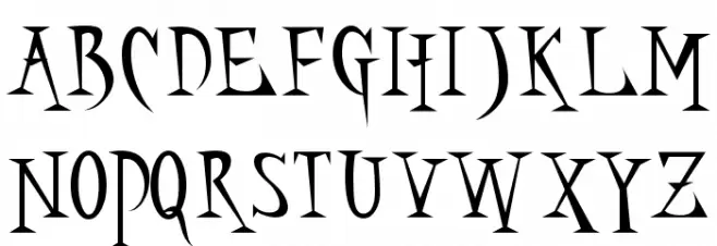 labrish 字体 小写