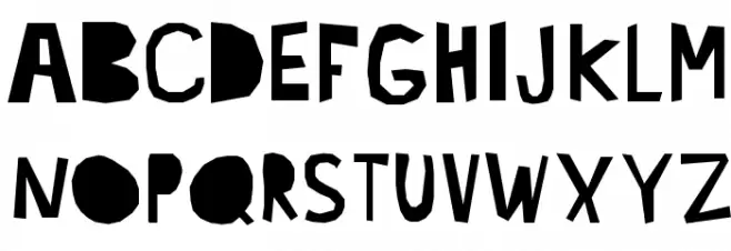lacabeza Font Litere mari