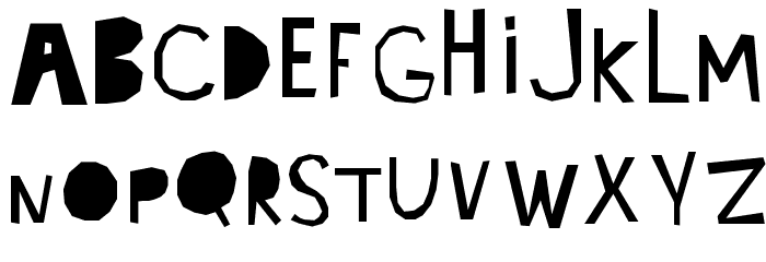 lacabeza Font LOWERCASE