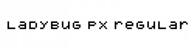 ladybug px Regular  Fuentes Gratis Descargar