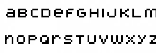 ladybug px Regular Шрифта ВЕРХНИЙ