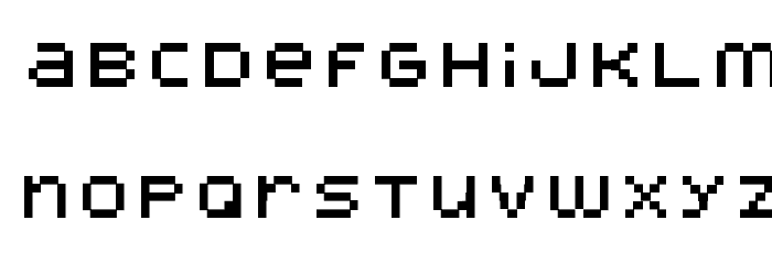 ladybug px Regular Font LOWERCASE