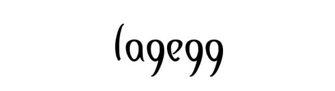 lagegg  Frei Schriftart Herunterladen