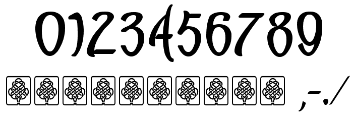 lagegg Font OTHER CHARS