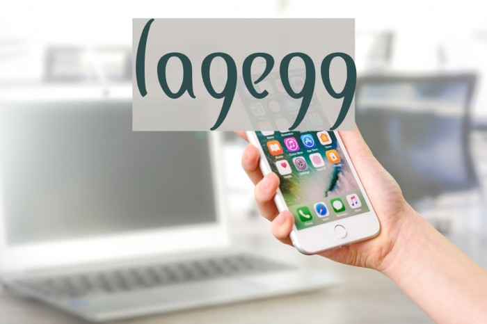lagegg Font examples