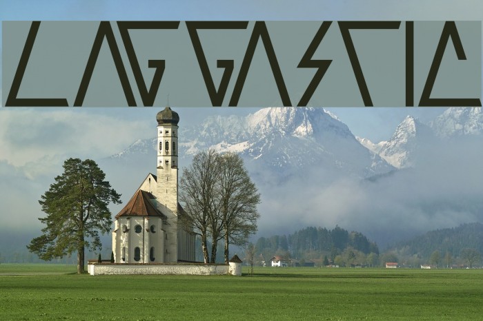 laggastic Font examples