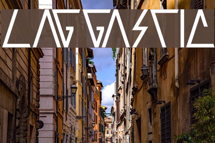 laggastic Font examples