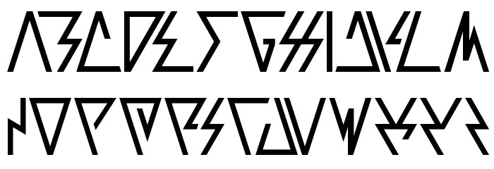 laggastic Font LOWERCASE