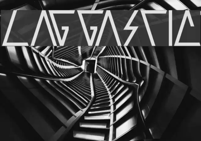 laggastic Font examples