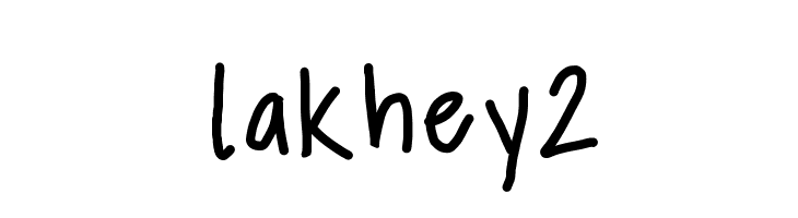 lakhey2 Font