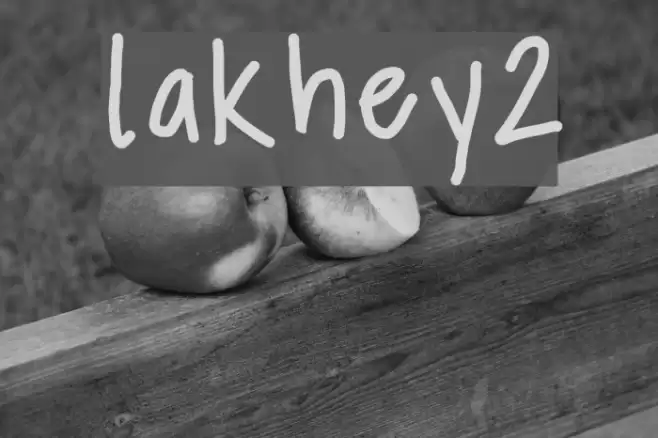 lakhey2 Font examples