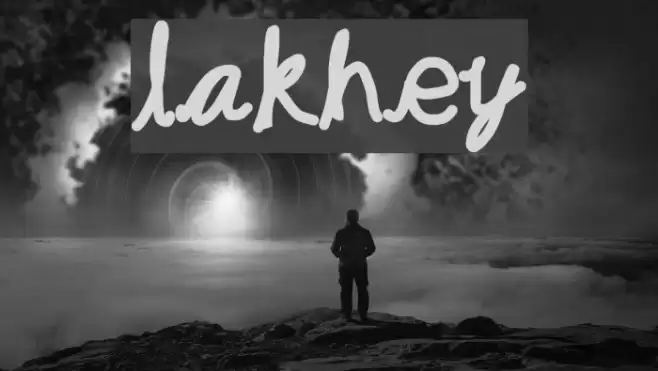 lakhey Font examples