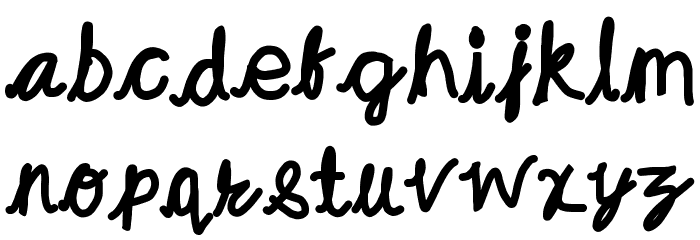 lakhey Font LOWERCASE
