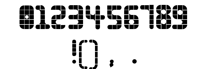 lala bauhaus Font OTHER CHARS