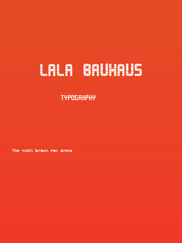lala bauhaus Poster
