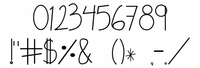 lalo Font OTHER CHARS