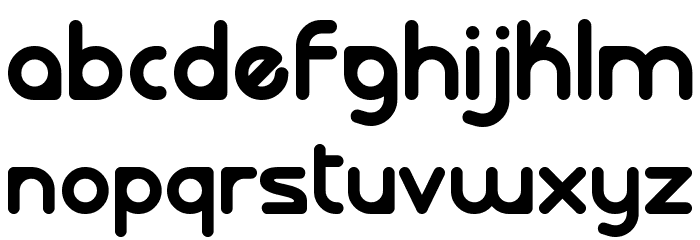 laloted Font LOWERCASE
