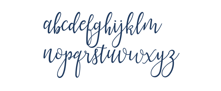 lanara Script-demo Lowercase