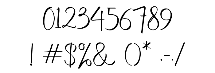 laneisha Font OTHER CHARS