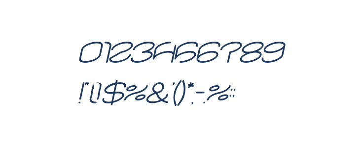 lanitta Bold Italic Other Characters