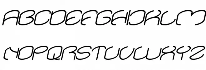 lanitta Bold Italic خط أحرف كبيرة
