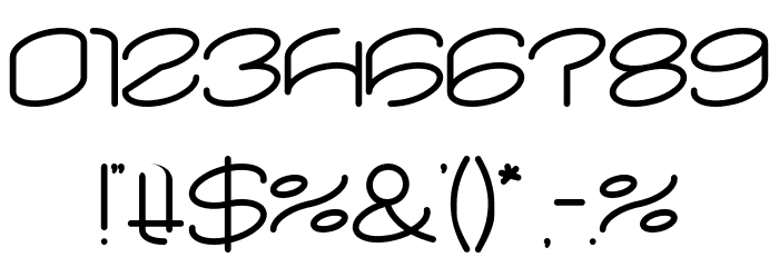 lanitta Bold Font OTHER CHARS