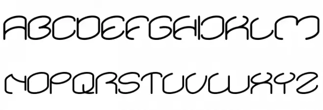 lanitta Bold Font UPPERCASE